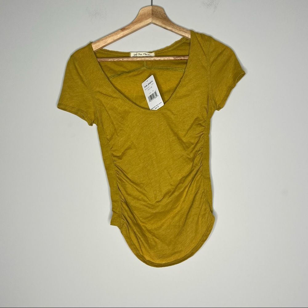 NWT Free People Cinched Side Top - Picture 2 of 5
